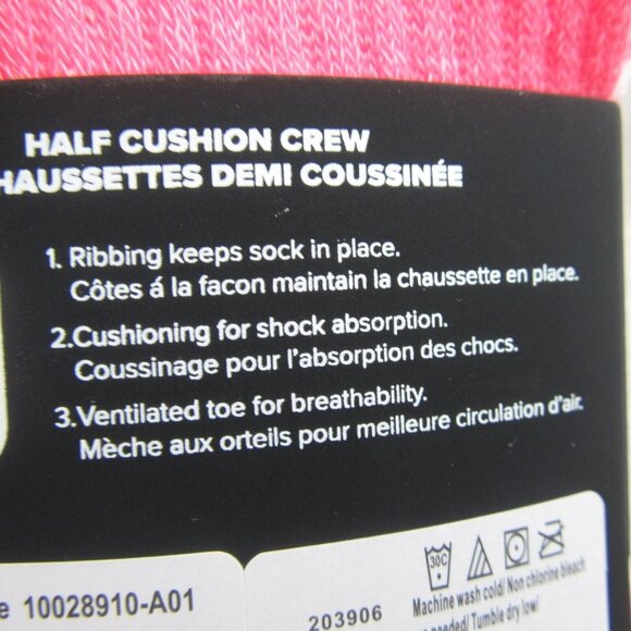 Converse Half Cushion Crew Socks Multi (3 Pairs) Pack Women's Size 4-10 NEW - Picture 15 of 16
